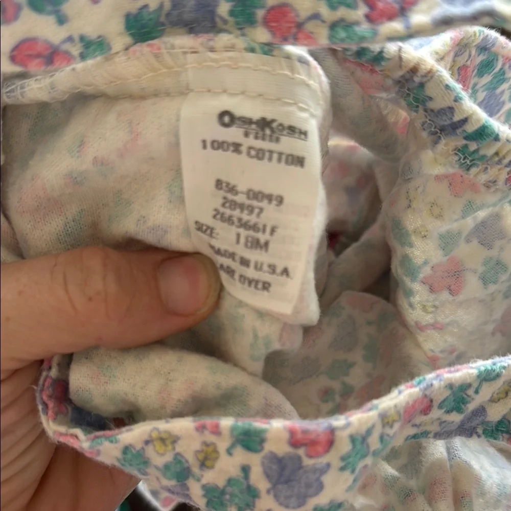 Floral Pink & Teal Overalls for Kids